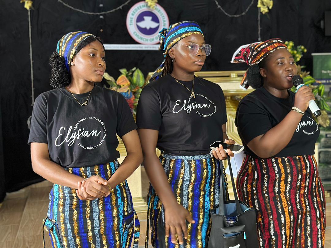Elysian team at a community worship event